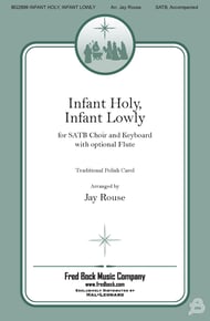 Infant Holy, Infant Lowly SAB choral sheet music cover Thumbnail